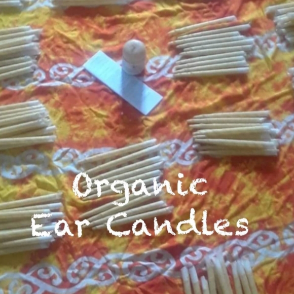 Hempit Organic Ear Candles Iocally hand made 4 candles in pack with instructions - Picture 6 of 9